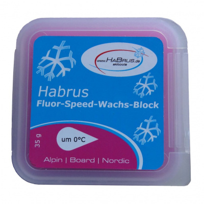 Фторовый ускоритель парафин Speed Wax Block Pink 35g 0 °C