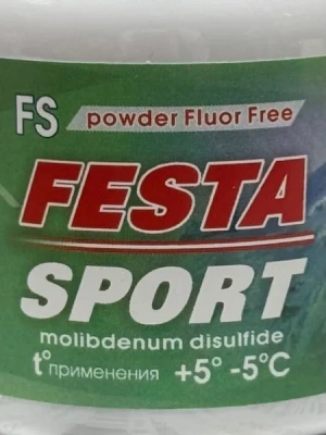 Порошок (+5 -5 С)ФЭСТА БЕЗФТОРОВЫЙ FS-powder Fluor Free molibdenum disulfide
