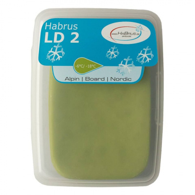 Парафин HABRUS LD2 (Long Distance) 90g для марафонов для лыж и сноубордов