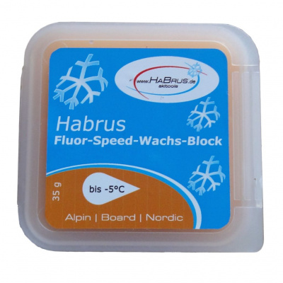 Фторовый ускоритель парафин HaBrus Speed Wax Orange 35g -5 °C